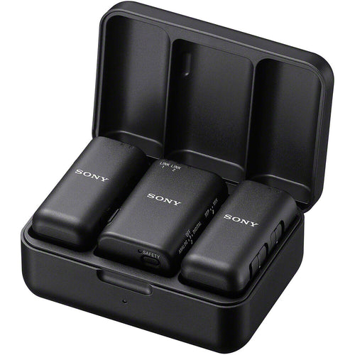 Sony ECM-W3 2-Person Wireless Microphone System (2 TX + 1 RX)