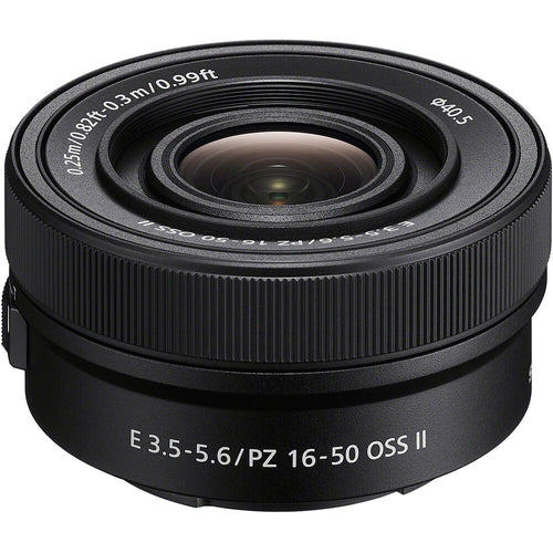 Sony A6400 Body with 16-50mm II Lens Kit - Black