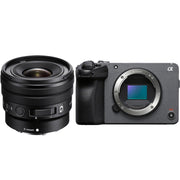 Sony Cinema Line FX30 with E PZ 10-20mm f/4 G Lens
