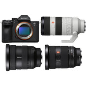Sony a7 V with 16-35mm F2.8 GM II, FE 24-70mm F2.8 GM II and FE 70-200mm F2.8 GM II Lens
