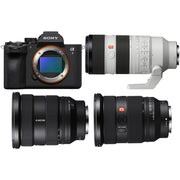 Sony a7 V with 16-35mm F2.8 GM II, FE 24-70mm F2.8 GM II and FE 70-200mm F2.8 GM II Lens