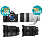 Sony A7R V with 16-35mm F2.8 GM II, FE 24-70mm F2.8 GM II and FE 70-200mm F2.8 GM II Lens