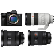 Sony A7R V with 16-35mm F2.8 GM II, FE 24-70mm F2.8 GM II and FE 70-200mm F2.8 GM II Lens