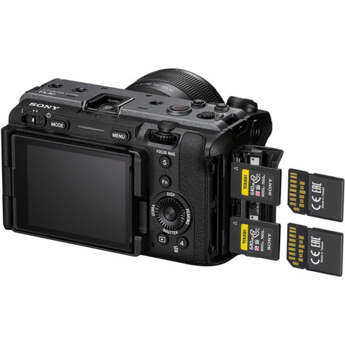 Sony FX30 with FE 16-35mm F4 PZ G Lens