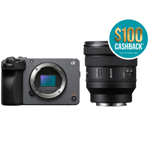 Sony FX30 with FE 16-35mm F4 PZ G Lens