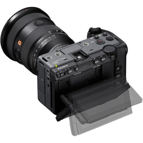 Sony FX5 Full-Frame Cinema Camera with Manfrotto 504X/645 FAST Twin Aluminium Video Tripod Kit