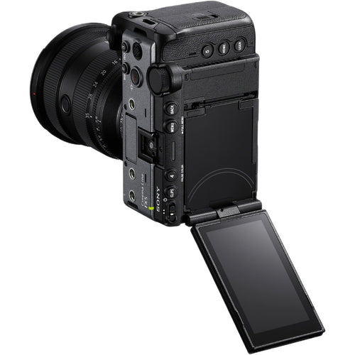 Sony FX5 Full-Frame Cinema Camera with Manfrotto 504X/645 FAST Twin Aluminium Video Tripod Kit