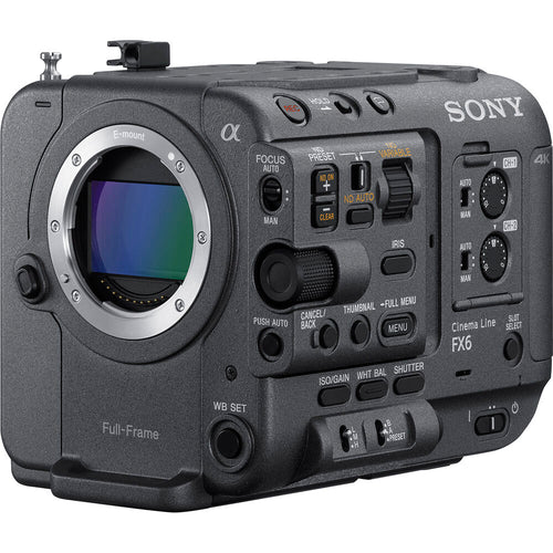 Sony FX6 with FE 24-70mm F2.8 GM II Lens