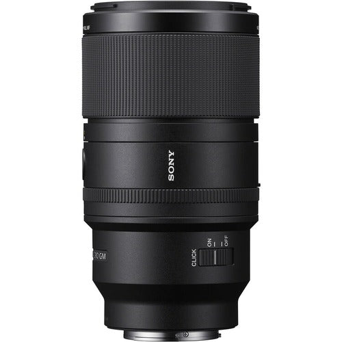 Sony FE 100mm f/2.8 GM Macro OSS Lens - controls detail