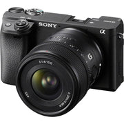 Sony ZV-E10 (Black) with 16-50mm f/3.5-5.6 II and 15mm f/1.4 (Master Kit)
