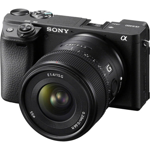 Sony ZV-E10 (Black) with 16-50mm f/3.5-5.6 II and 15mm f/1.4 (Master Kit)