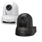Sony SRG-X40UH 4K PTZ camera shown in white and black