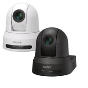 Sony SRG-X40UH 4K PTZ camera shown in white and black