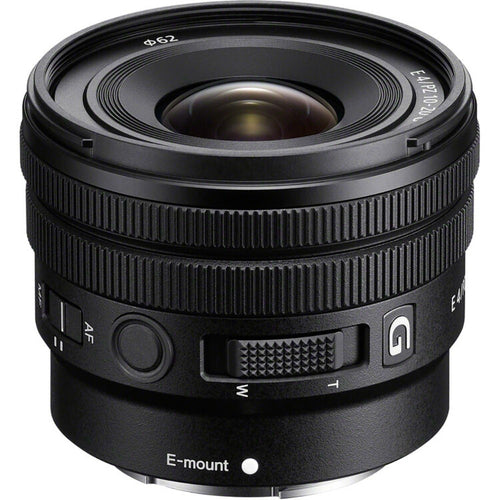 Sony ZV-E10 (Black) with E PZ 10-20mm f/4 G Lens