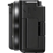 Sony ZV-E10 (Black) with E PZ 10-20mm f/4 G Lens
