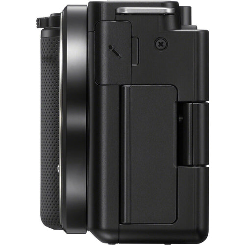 Sony ZV-E10 (Black) with E PZ 10-20mm f/4 G Lens