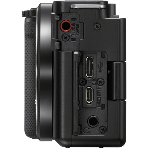 Sony ZV-E10 (Black) with E PZ 10-20mm f/4 G Lens