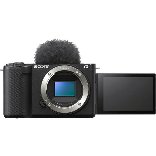 Sony ZV-E10 (Black) with Sony ZV-E10 II (Black) and FE 16-35mm F4 PZ G Lens