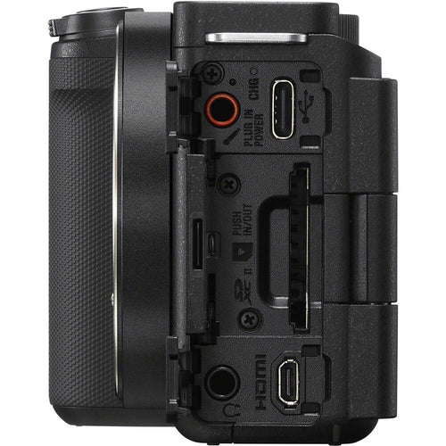 Sony ZV-E10 (Black) with Sony ZV-E10 II (Black) and FE 16-35mm F4 PZ G Lens