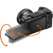Sony ZV-E10 (Black) with Sony ZV-E10 II (Black) and FE 16-35mm F4 PZ G Lens