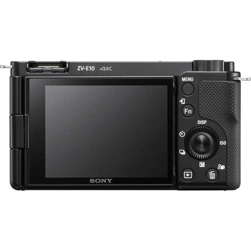 Sony ZV-E10 (Black) with Sony ZV-E10 II (Black) and FE 16-35mm F4 PZ G Lens