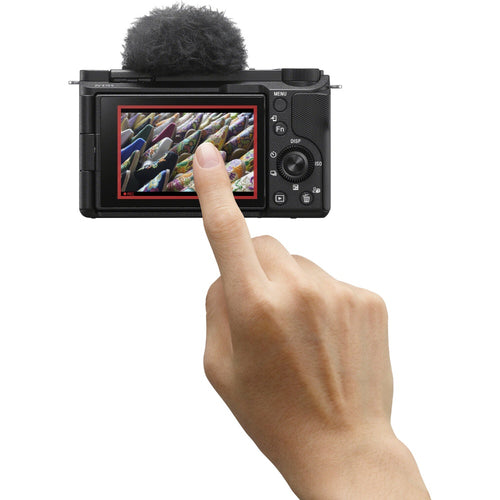 Sony ZV-E10 (Black) with Sony ZV-E10 II (Black) and FE 16-35mm F4 PZ G Lens