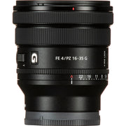Sony ZV-E10 (Black) with Sony ZV-E10 II (Black) and FE 16-35mm F4 PZ G Lens