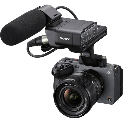 Sony ZV-E10 (Black) with Sony ZV-E10 II (Black) and FE 16-35mm F4 PZ G Lens