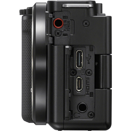 Sony ZV-E10 (Black) with Sony ZV-E10 II (Black) and FE 16-35mm F4 PZ G Lens