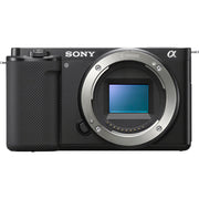 Sony ZV-E10 (Black) with Sony ZV-E10 II (Black) and FE 16-35mm F4 PZ G Lens