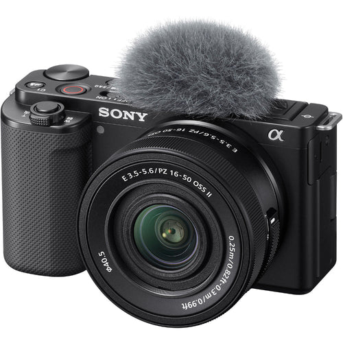 Sony ZV-E10 (Black) with 16-50mm f/3.5-5.6 II and 15mm f/1.4 (Master Kit)