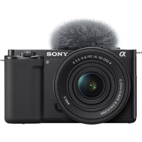 Sony ZV-E10 (Black) with 16-50mm f/3.5-5.6 II and 15mm f/1.4 (Master Kit)