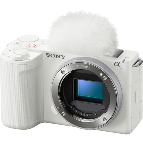 Sony ZV-E10 II (White) with E PZ 10-20mm f/4 G Lens