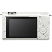 Sony ZV-E10 II (White) with E PZ 10-20mm f/4 G Lens