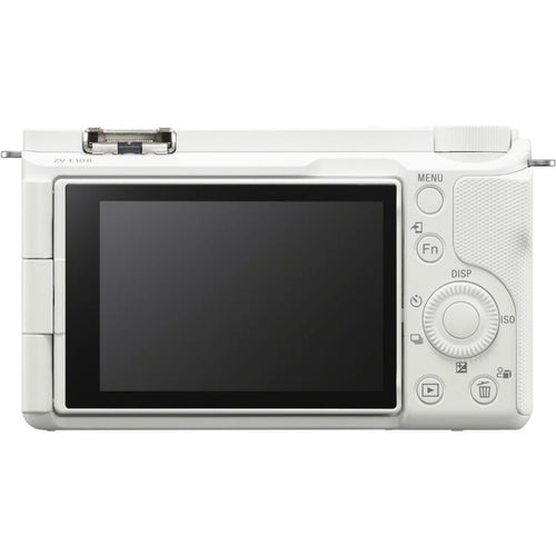 Sony ZV-E10 II (White) with E PZ 10-20mm f/4 G Lens