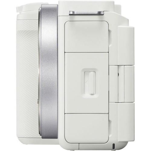 Sony ZV-E10 II (White) with E PZ 10-20mm f/4 G Lens