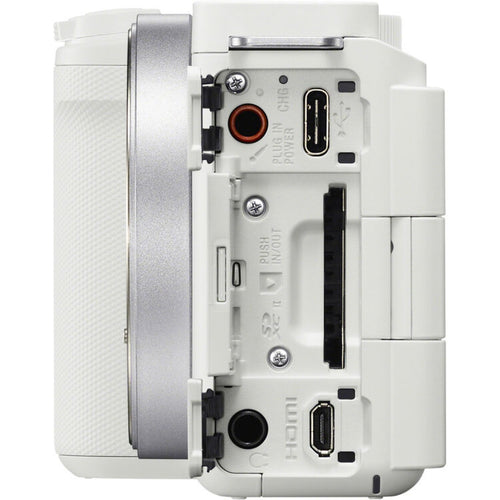 Sony ZV-E10 II (White) with E PZ 10-20mm f/4 G Lens