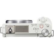 Sony ZV-E10 (White) with E PZ 10-20mm f/4 G Lens