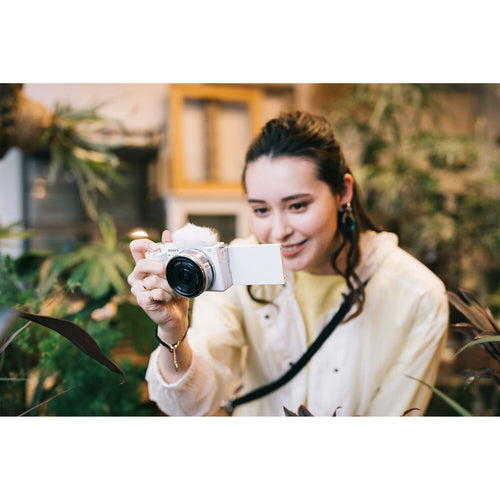 Sony ZV-E10 (White) with Sony ZV-E10 II (White) and FE 16-35mm F4 PZ G Lens