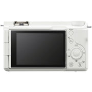 Sony ZV-E10 (White) with Sony ZV-E10 II (White) and FE 16-35mm F4 PZ G Lens