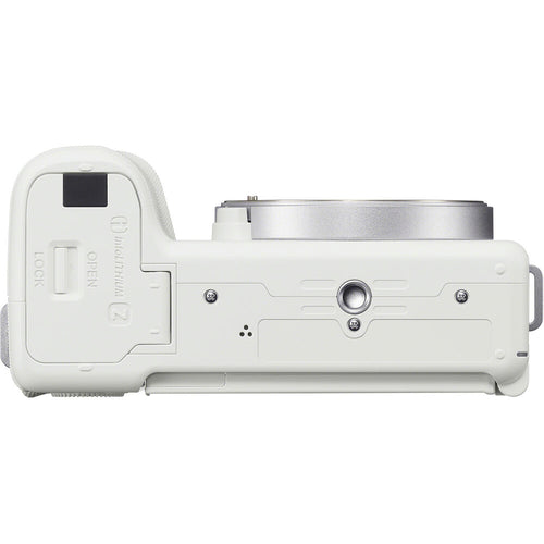 Sony ZV-E10 (White) with Sony ZV-E10 II (White) and FE 16-35mm F4 PZ G Lens