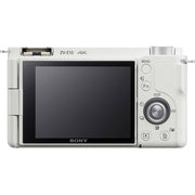 Sony ZV-E10 (White) with Sony ZV-E10 II (White) and FE 16-35mm F4 PZ G Lens