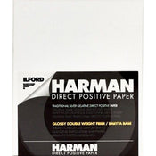 HARMAN Technology Direct Positive Fiber Based (FB) Paper (Glossy, 8 x 10