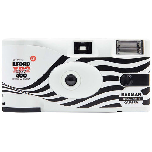 Ilford XP2 Super 400 ISO Single Use Camera with Black & White Film - New