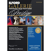 Ilford Galerie Gold Cotton Textured 330gsm A3 25 Sheets GPGCT
