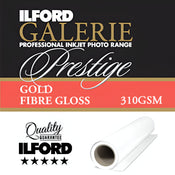 Ilford Galerie Gold Fibre Gloss 310gsm (A2, 25 Sheets)