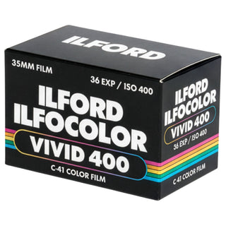 Ilford ILFOCOLOR 400 VIVID 35mm Color Film - 36 Exposures