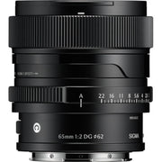 Sigma 65mm f/2 DG Contemporary Lens