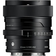 Sigma 65mm f/2 DG Contemporary Lens