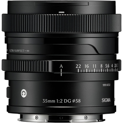 Sigma 35mm f/2 DG Contemporary Lens